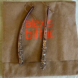 Alexis Bittar Rose Gold Dangle Earrings